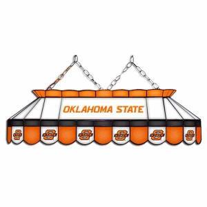Oklahoma State Cowboys MVP 40" Tiffany Stained Glass Pool Table Lamp | moneymachines.com