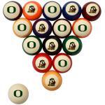 Oregon Ducks Billiard Ball Set