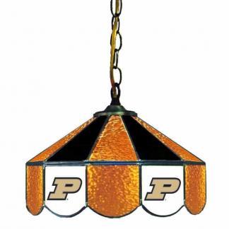 Purdue Boilermakers Stained Glass Swag Hanging Lamp | moneymachines.com