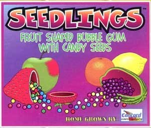 Seedling Candy Seed Filled Gumballs - Case Of 1 Inch 850 Count | moneymachines.com