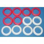 Bumper Pool Table Post Rings - Set of 12 Standard Size