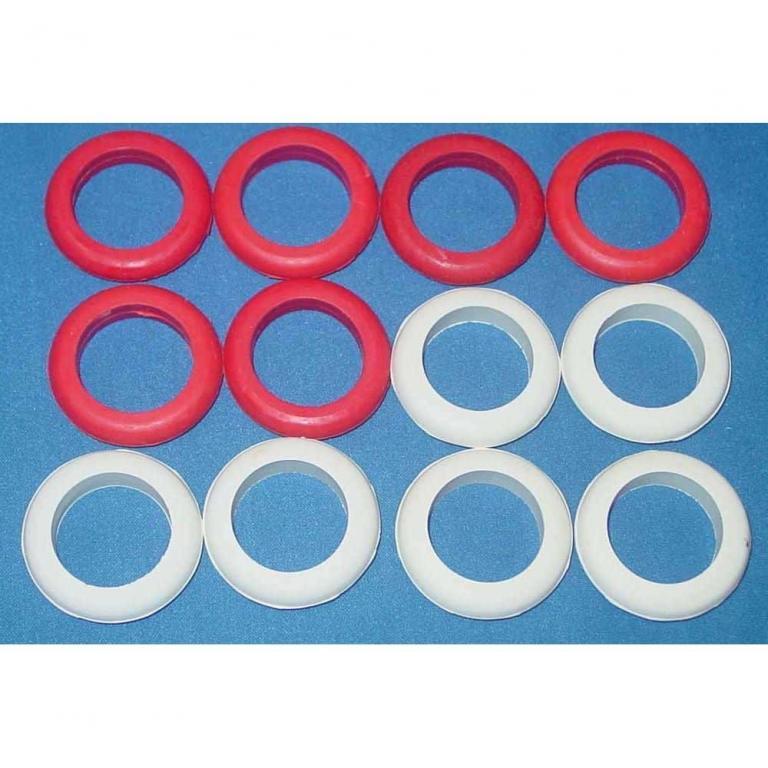 Set of 12 Standard Size Bumper Pool Table Bumper Rings | moneymachines.com