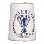 Silver Cup Hand Chalk White Talc Pool Cone - Billiard Table Accessory