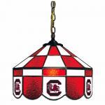 South Carolina Gamecocks College NCAA Stained Glass Swag Hanging Lamp