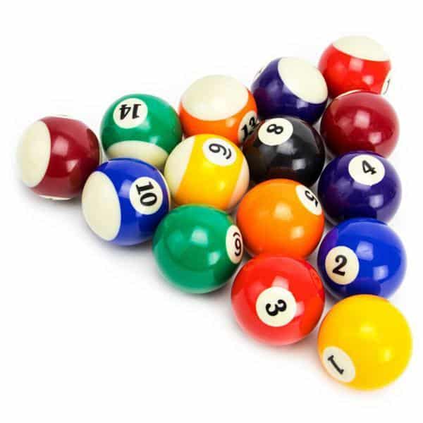 Standard Pool Ball Set | moneymachines.com