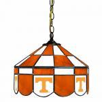 Tennessee Volunteers College NCAA Stained Glass Swag Hanging Lamp