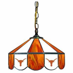 Texas Longhorns Stained Glass Swag Hanging Lamp | moneymachines.com