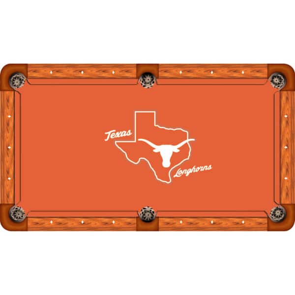 Texas Longhorns State Billiard Table Cloth