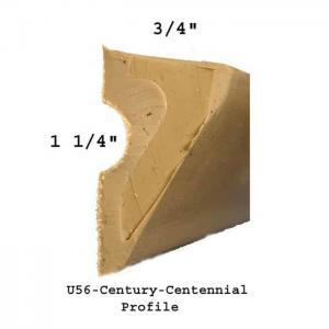 U-56 Centennial or Century Profile Rubber | moneymachines.com