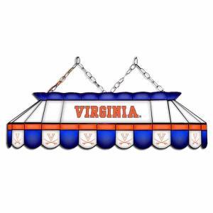 Virginia Cavaliers MVP 40" Tiffany Stained Glass Pool Table Lamp | moneymachines.com