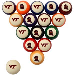 Virginia Tech Hokies Billiard Ball Set | moneymachines.com