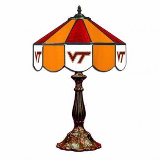 Virginia Tech Hokies Stained Glass Table Lamp | moneymachines.com