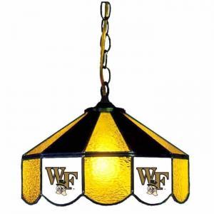 Wake Forest Demon Deacons Stained Glass Swag Hanging Lamp | moneymachines.com