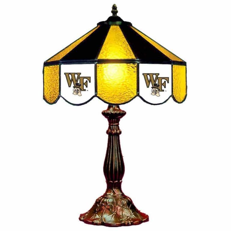 Wake Forest Demon Deacons Stained Glass Table Lamp | moneymachines.com