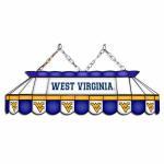 West Virginia Mountaineers MVP 40" Tiffany Stained Glass Pool Table Lamp