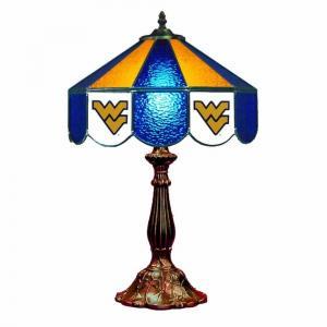 West Virginia Mountaineers Stained Glass Table Lamp | moneymachines.com