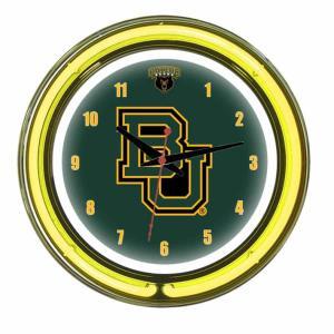 Baylor Bears Neon Wall Clock | Moneymachines.com