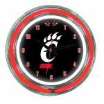 Cincinnati Bearcats Neon Wall Clock