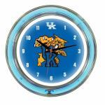 Kentucky Wildcats NCAA Neon Wall Clock