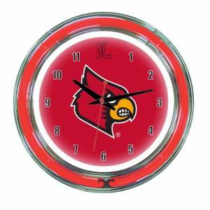 Louisville Cardinals Neon Wall Clock | Moneymachines.com
