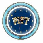 Pittsburgh Panthers NCAA Neon Wall Clock