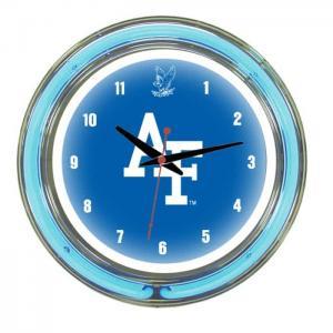 Air Force Falcons Neon Wall Clock | Moneymachines.com