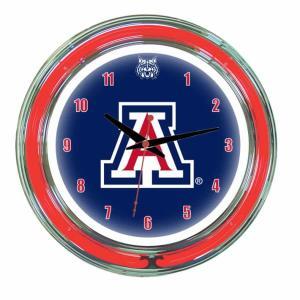 Arizona Wildcats Neon Wall Clock | Moneymachines.com
