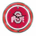 Ohio State Buckeyes NCAA Neon Wall Clock