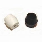 Pinball Machine Playfield Rubber Post Cap - White and Black