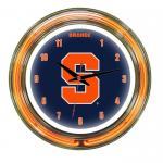 Syracuse Orange NCAA Neon Wall Clock
