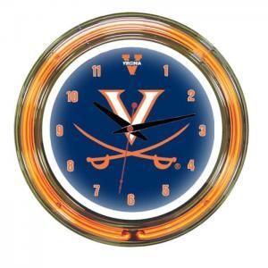 Virginia Cavaliers Neon Wall Clock | Moneymachines.com