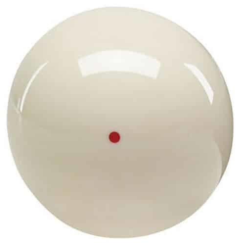 Aramith Belgian 2-1/4" Red Dot Cue Ball - RSCB | moneymachines.com