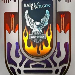 Brushed Aluminum Harley Davidson Jukebox Grill | moneymachines.com