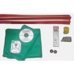 Pool Table Recovering Kit Proline Classic 303 Basic Green