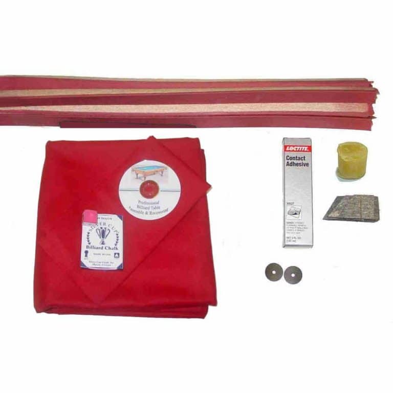 Pool Table Recovering Kit Proline Classic 303 Red