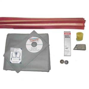 Pool Table Recovering Kit Proline Classic 303 Steel Gray
