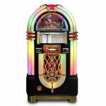 Rock-Ola Bubbler Elvis CD Jukebox in Black | J-70421-A