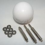 Happ 3" Trackball Rebuild Kit - Includes Ball, Rollers and Bearings