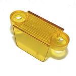 1-1/4" Translucent Yellow Double Sided Pinball Machine Lane Apron Guide | 03-8318-16