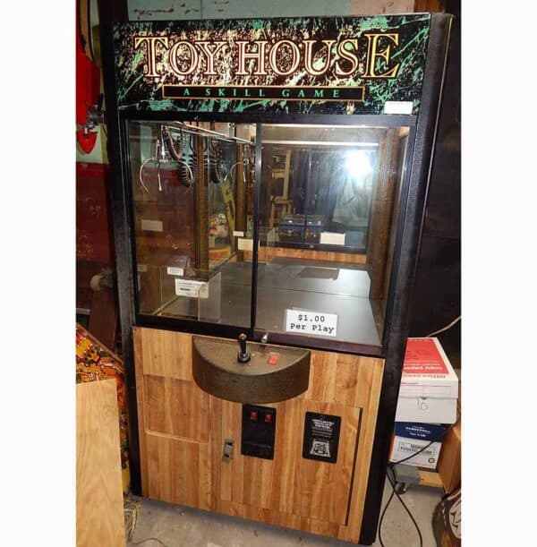 Used Rainbow Toy House Skill Claw Crane Arcade Game Machine | moneymachines.com