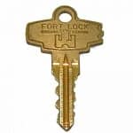 #1175 Key For Irvin Kaye Pool Tables - Coin Operated