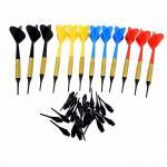 Soft Tip House Dart Set Of 12 Darts - 24 replacement tips
