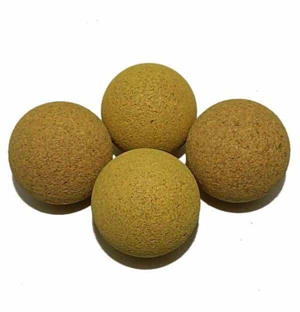 Yellow Cork Foosball Table Balls | moneymachines.com