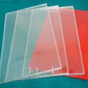 3 Clear 1 Red Plexi Panels For Oak Vista/Eagle Gumball Vendors | moneymachines.com
