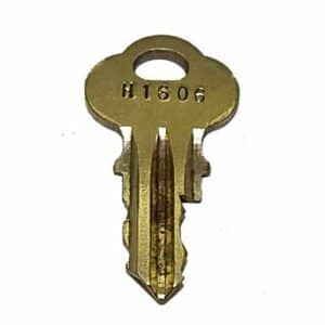 H1606 Key For Peanut and Gumball Vending Machines | moneymachines.com