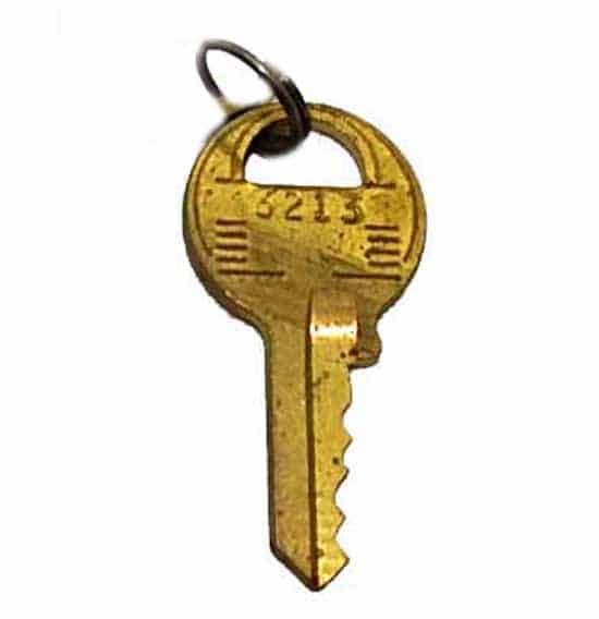 Used 3213 Master Pad Lock Key | moneymachines.com