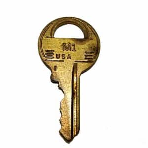 Used M1 Master Pad Lock Key | moneymachines.com