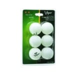 Viper 2 Star Table Tennis Balls | Pack of 6