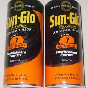 Sun Glo Speed 7 Shuffle Board Wax Powder | 2 Cans | moneymachines.com
