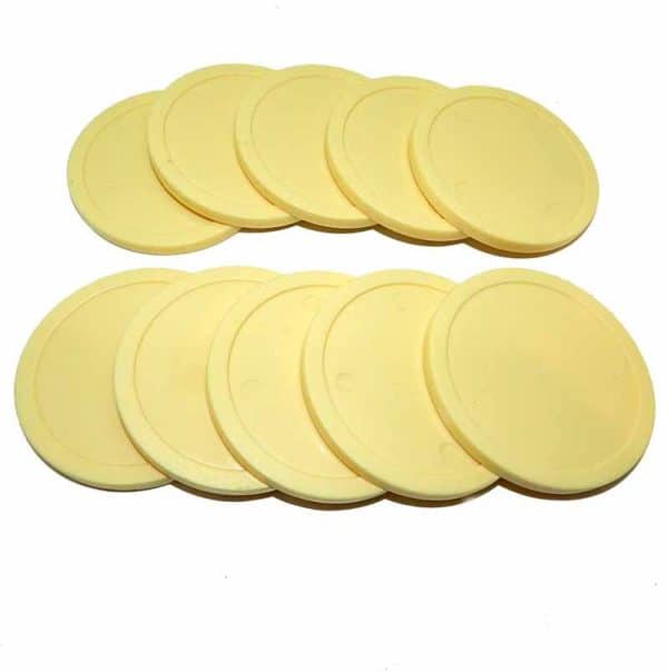 3 1/4" Air Hockey Table Pucks | Set of 10 Commercial Large Puck | Set of 10 | moneymachines.com